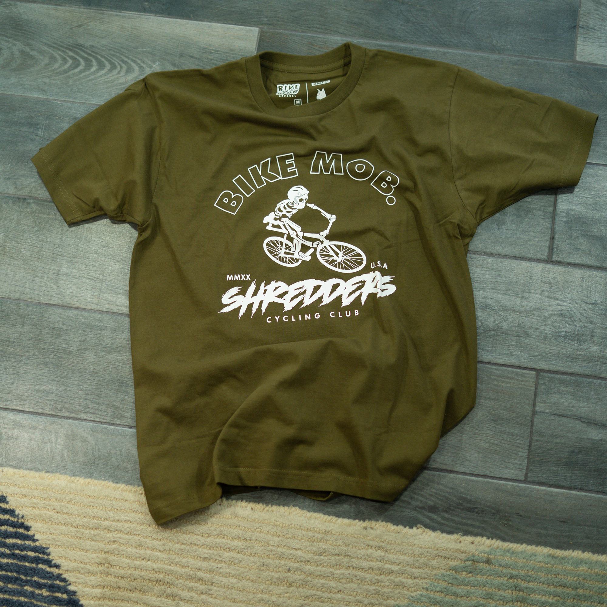 SHREDDERS TEE - OLIVE